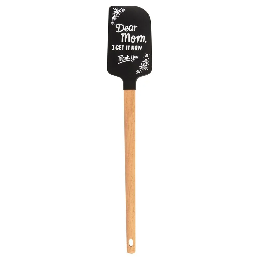 Dear Mom I Get It Now Thank You Spatula | Silicone Kitchen Spatula with Floral